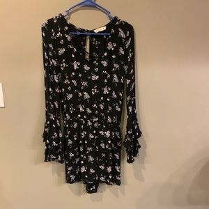 Hollister long sleeve romper